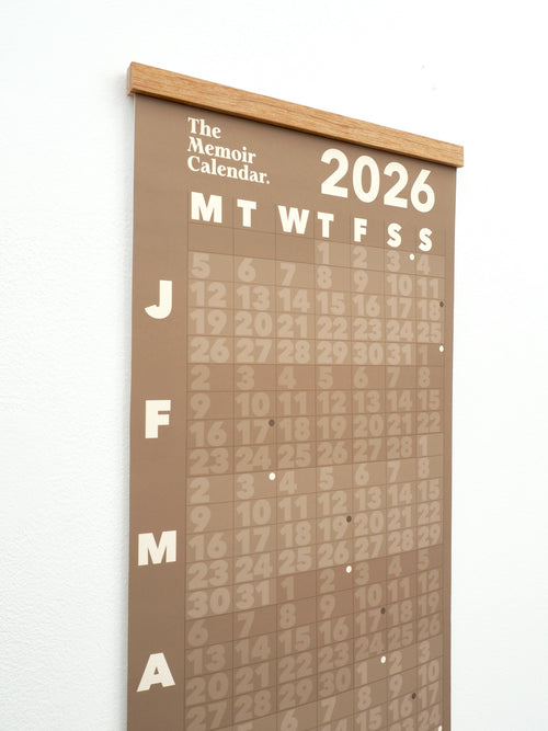 The Memoir Calendar 2026 | Spice
