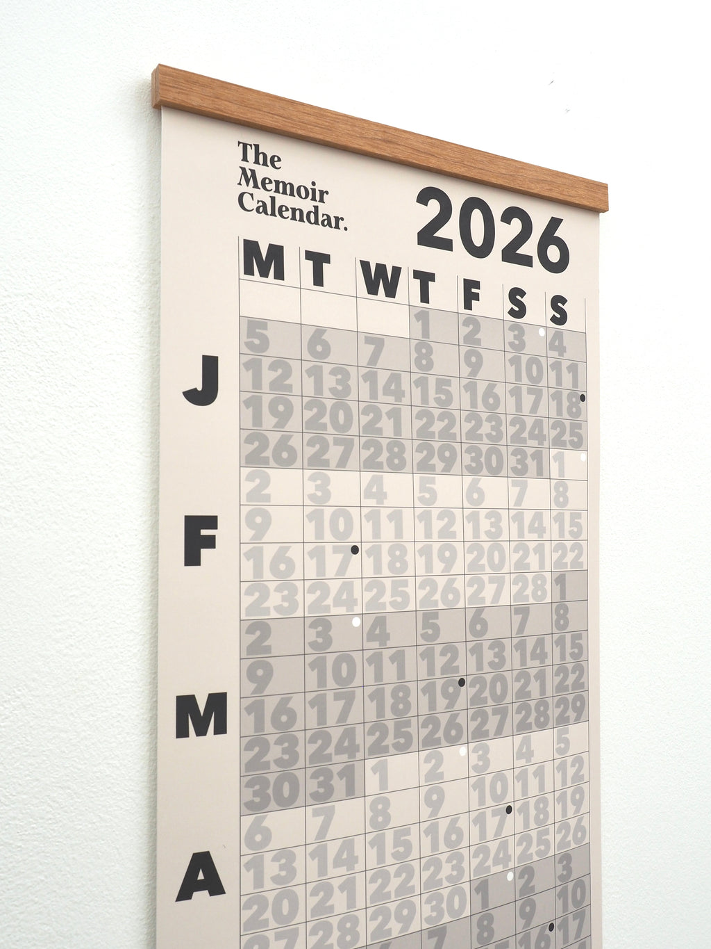 The Memoir Calendar 2026 | Stone