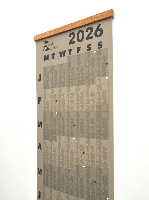 The Memoir Calendar 2026 | Olive